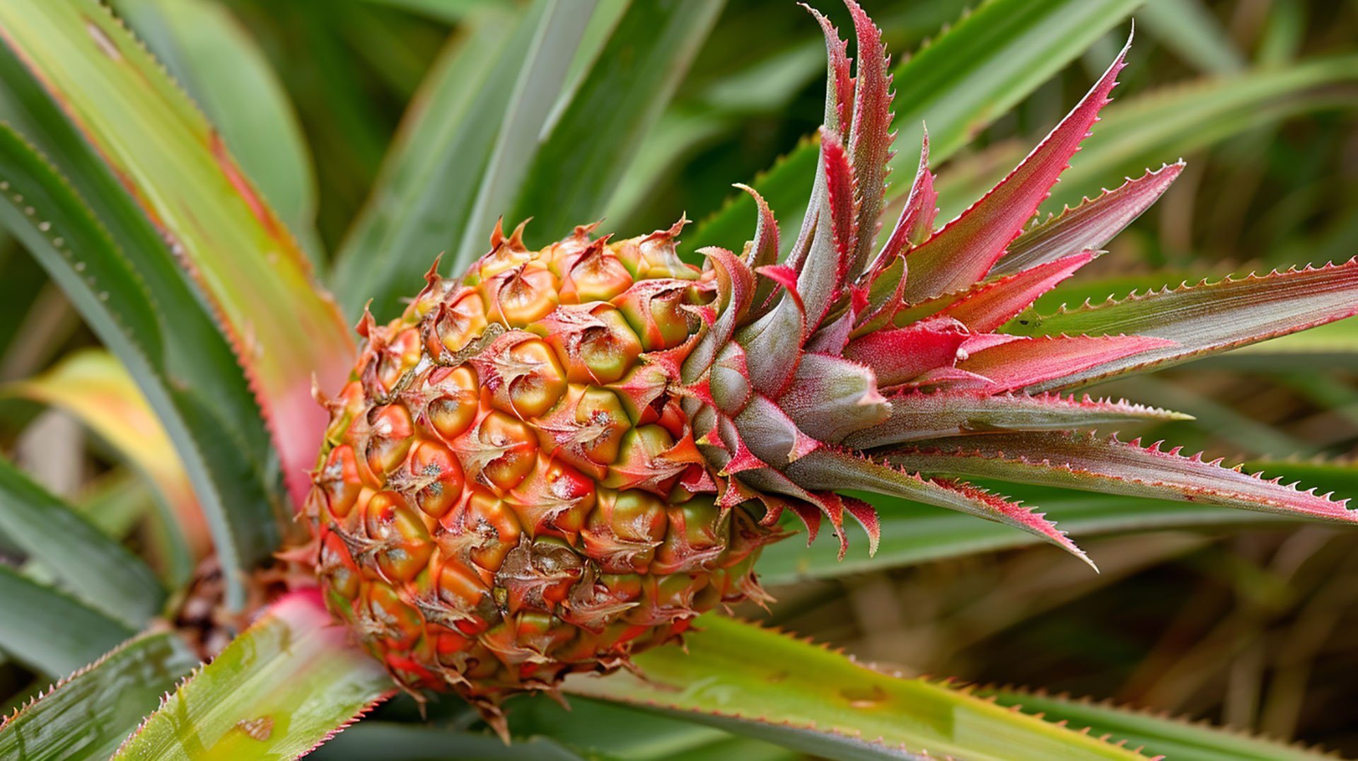 Exquisite Pineapple Plant Images for Wallpaper