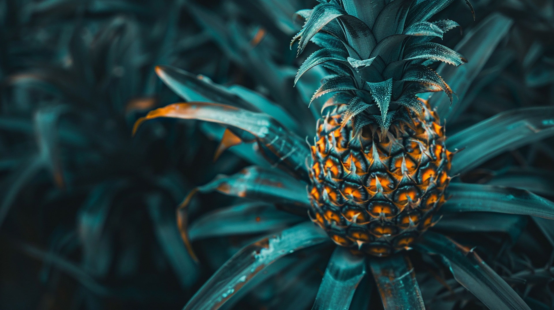 Royalty-Free Images of Pineapple Gardens