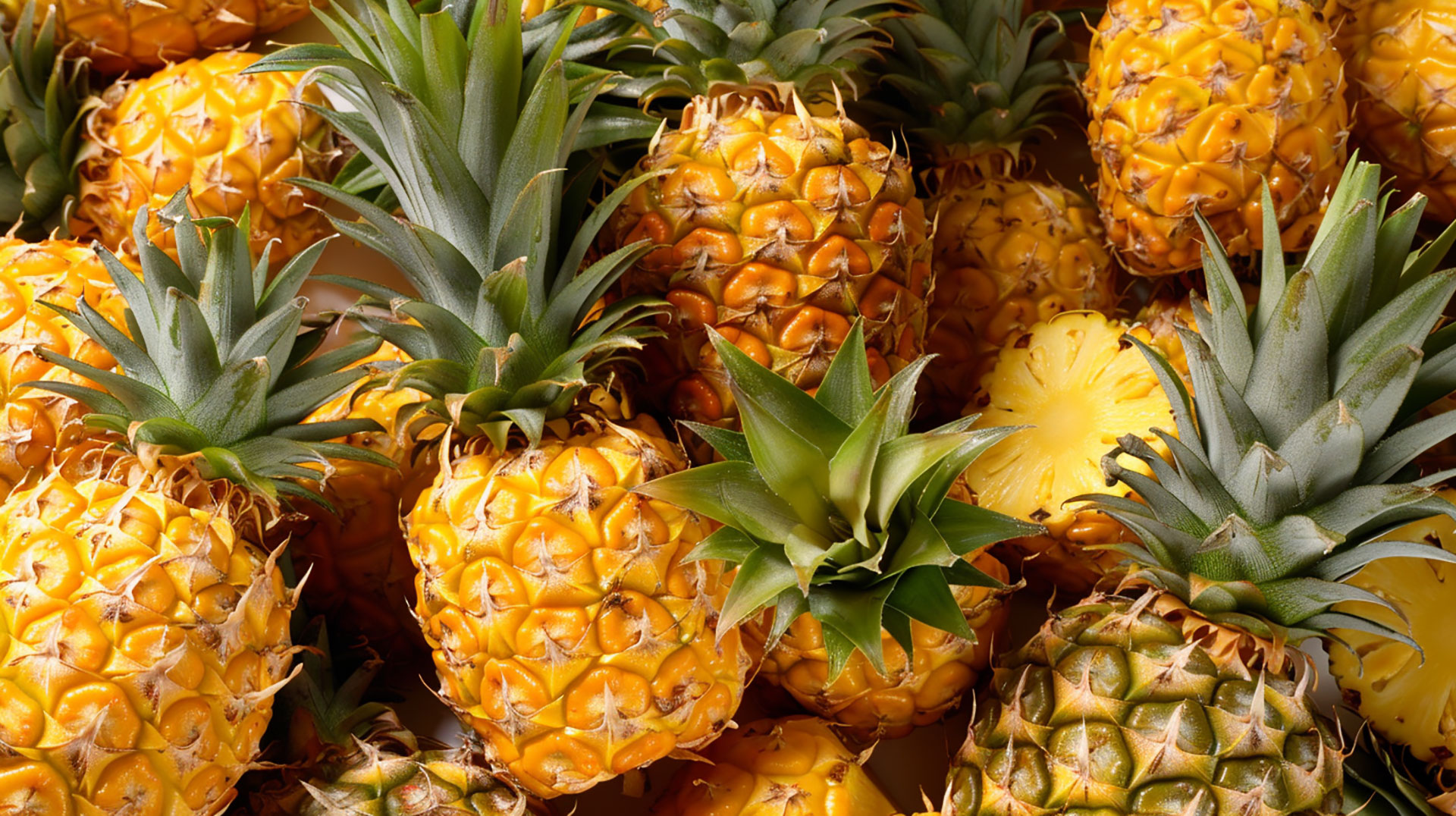 Colorful Pineapple Wallpaper for Your Screen