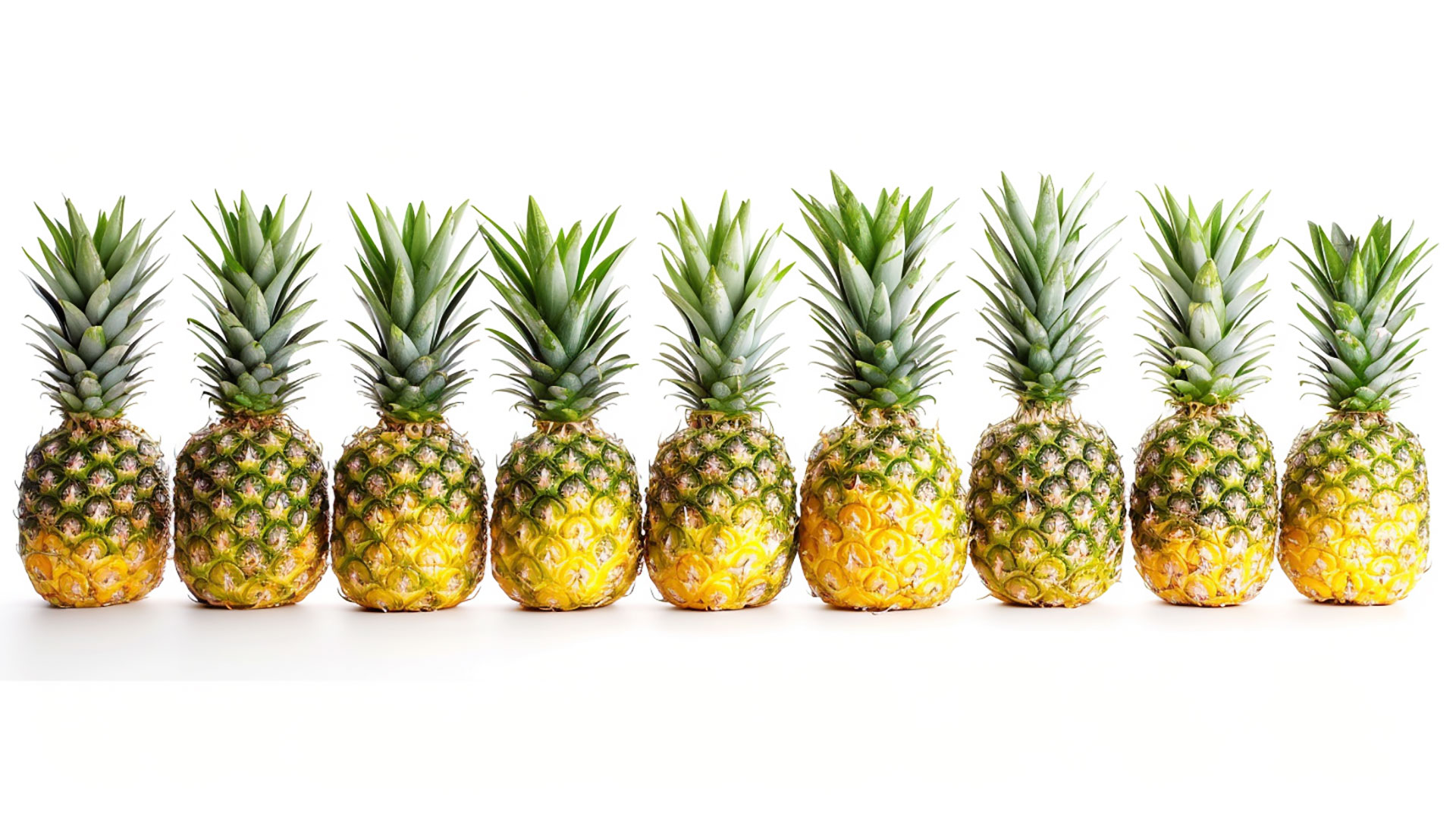 Colorful Pineapple Photos for Personal and Commercial Use