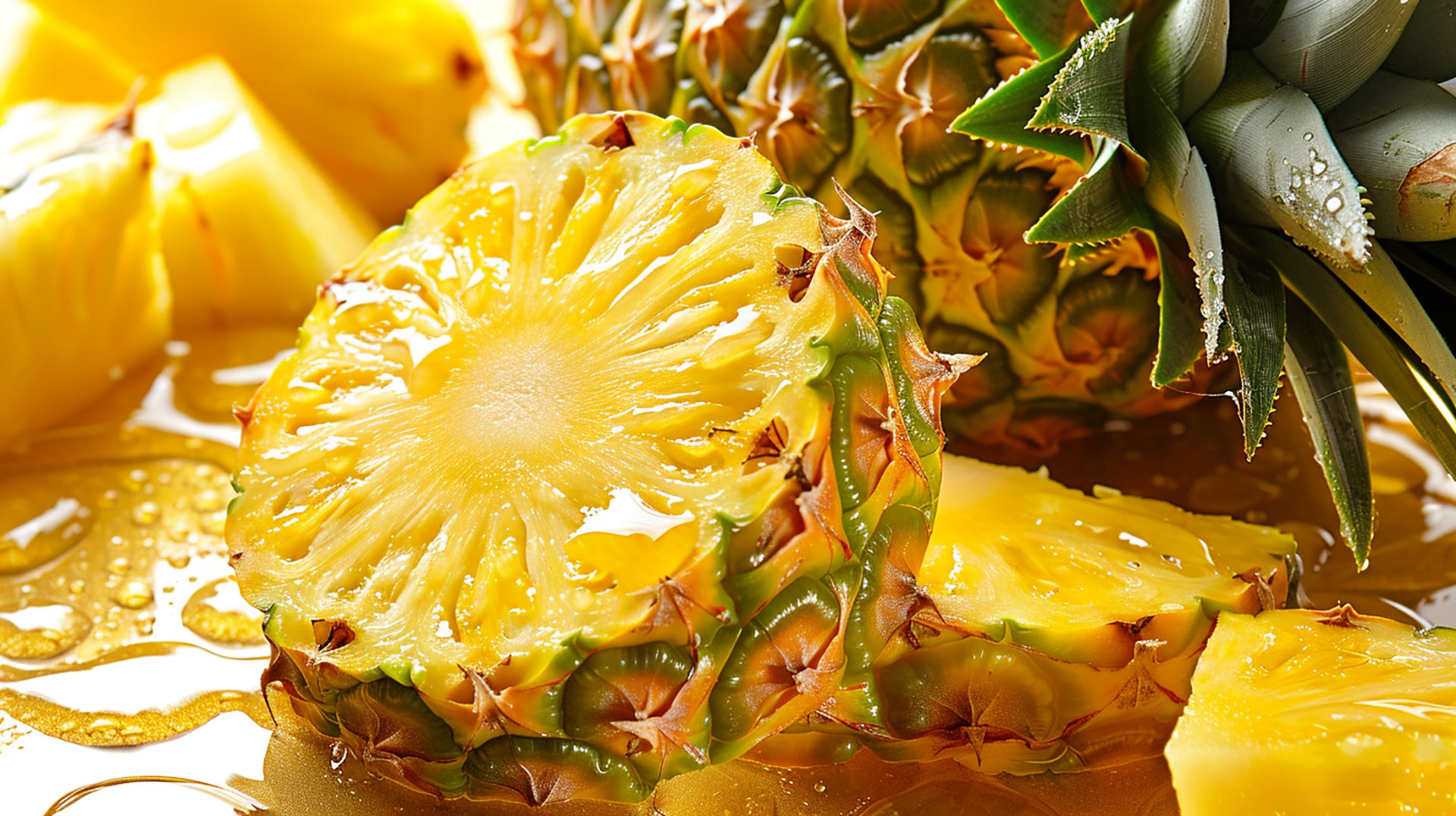 Beautiful Pineapple 1920x1080 Wallpaper Options