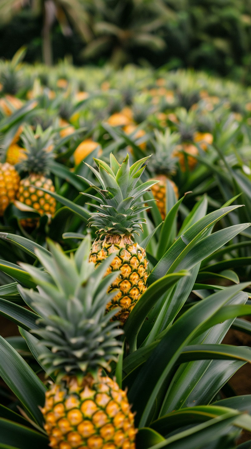 Exotic Pineapple Wallpaper for Android Devices