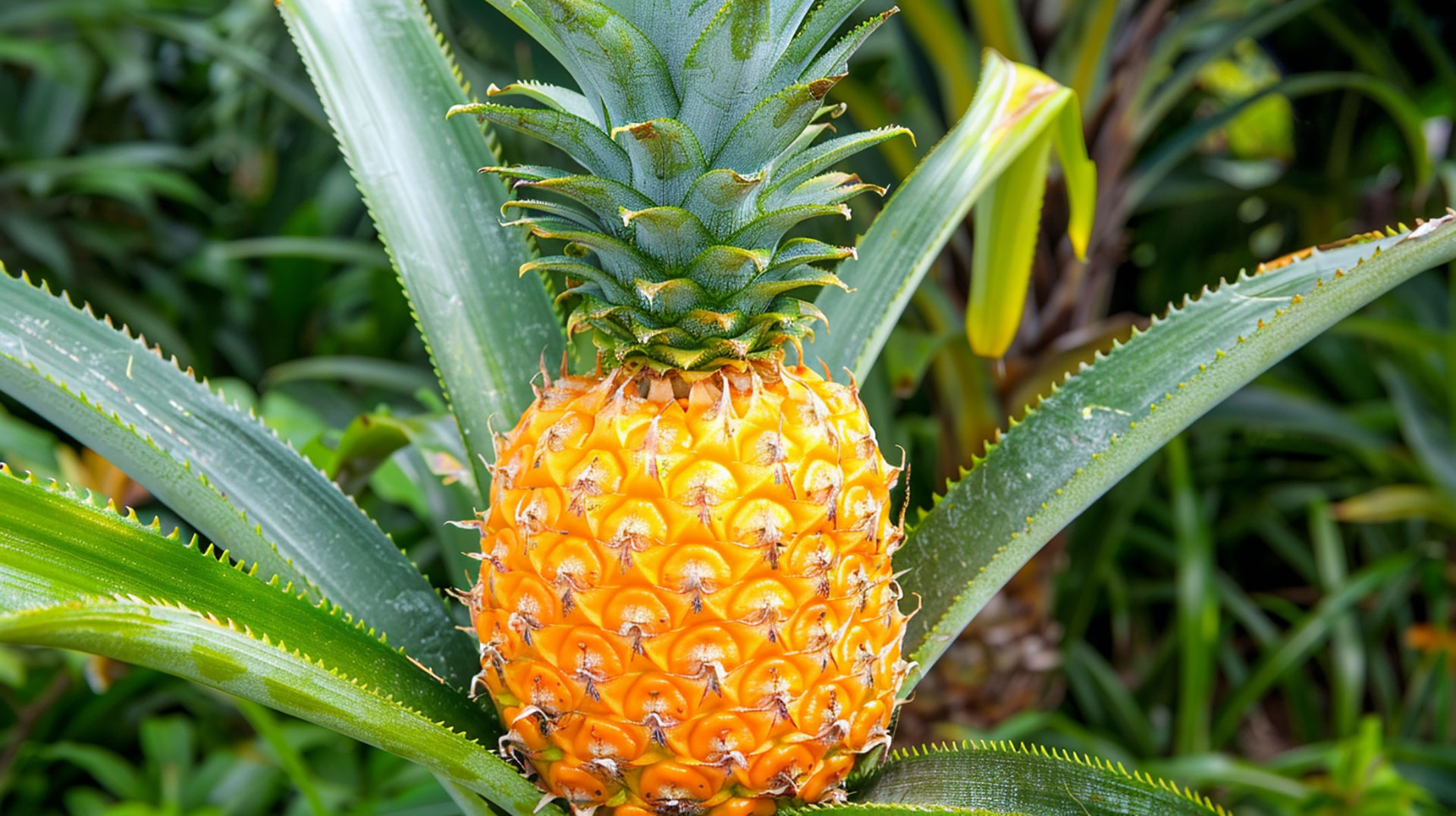 Gorgeous Pineapple Tree Wallpaper in High Definition