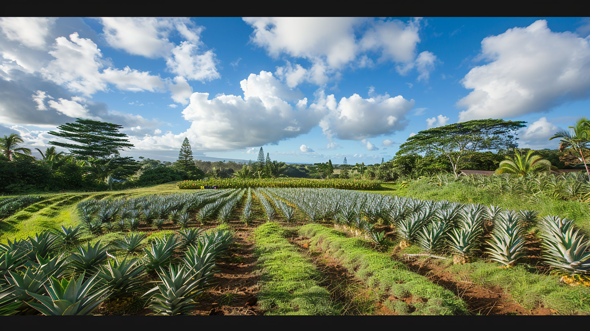 Discover the Serenity of a Pineapple Tree in High Definition