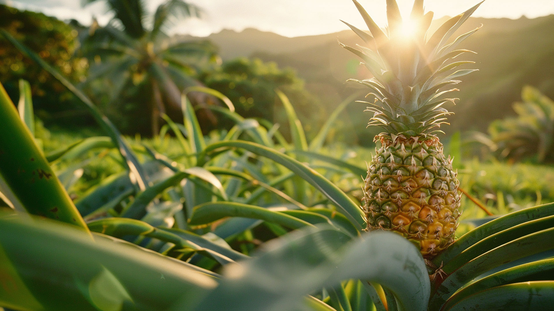 Stunning Pineapple Tree Image for Your Desktop Wallpaper