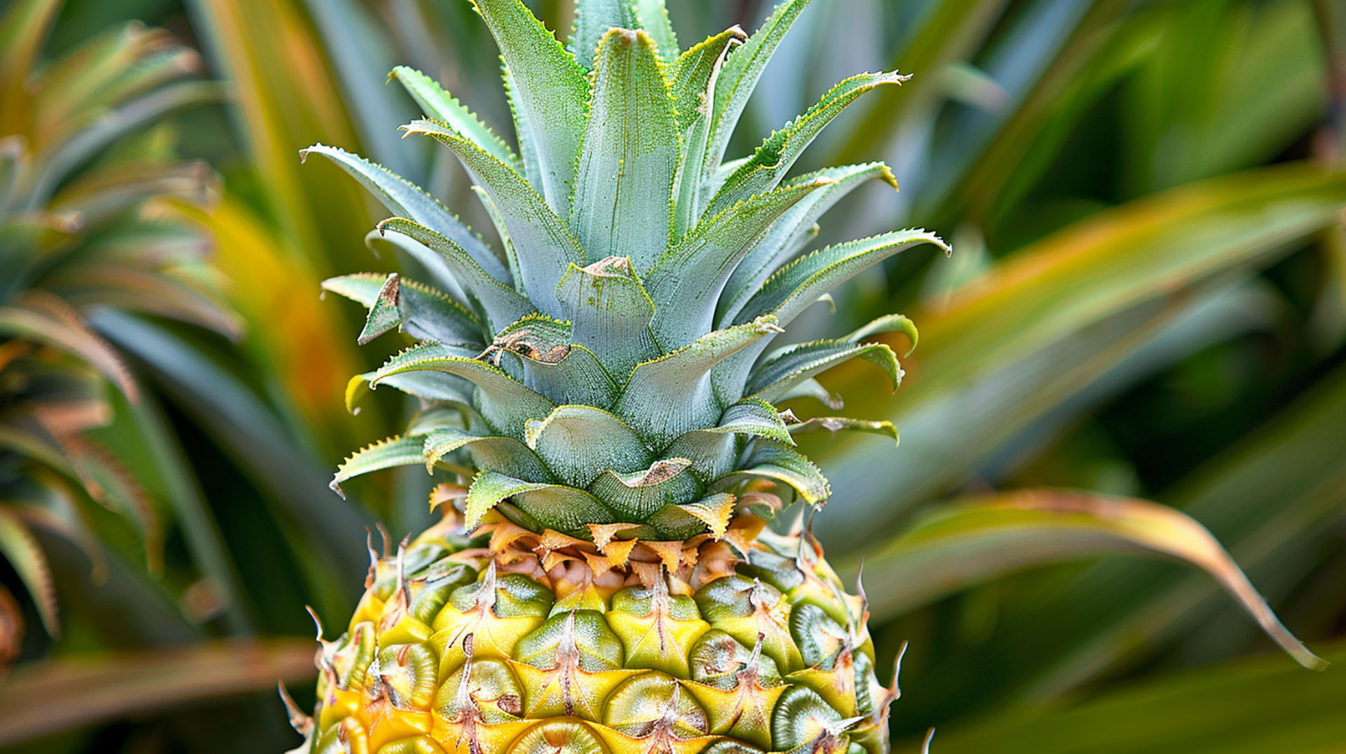 Captivating Pineapple Tree Photo Available in Various Sizes