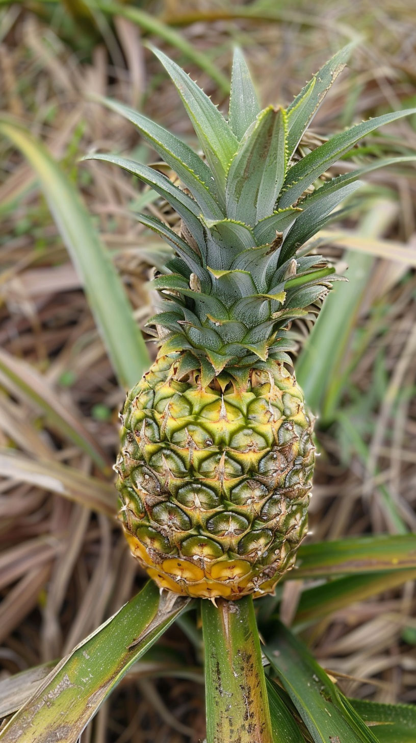 High-Resolution Pineapple Tree Wallpaper for Mobile Screens