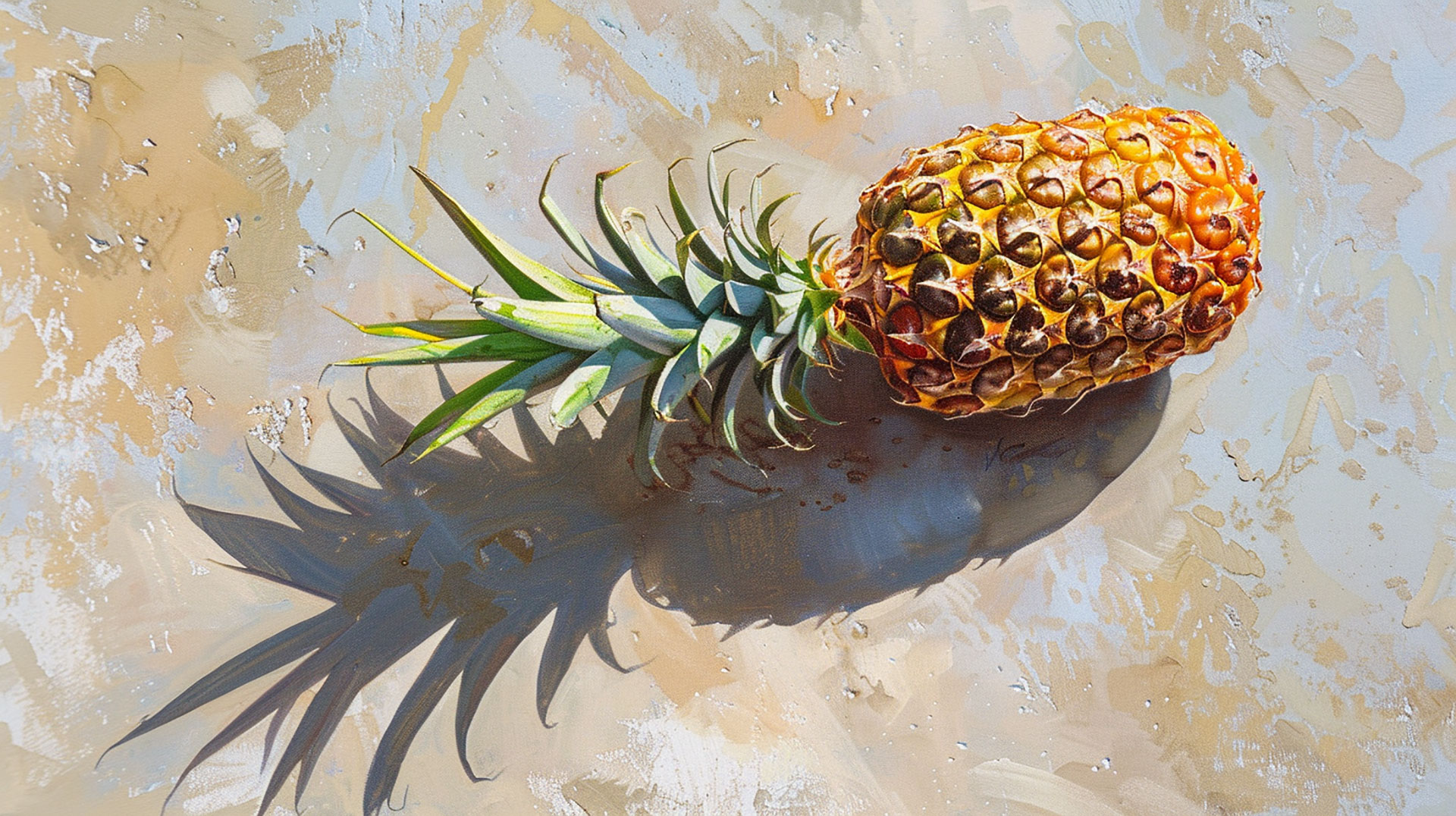 Colorful Pineapple HD Wallpaper to Bring Summer Vibes to Your Screen