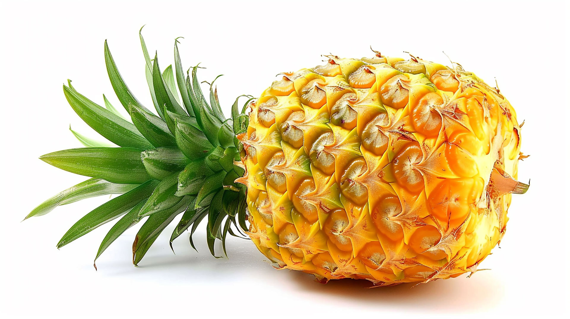 Experience the Juiciness in Ultra HD 8K: Stunning Ripe Pineapple Stock Photo