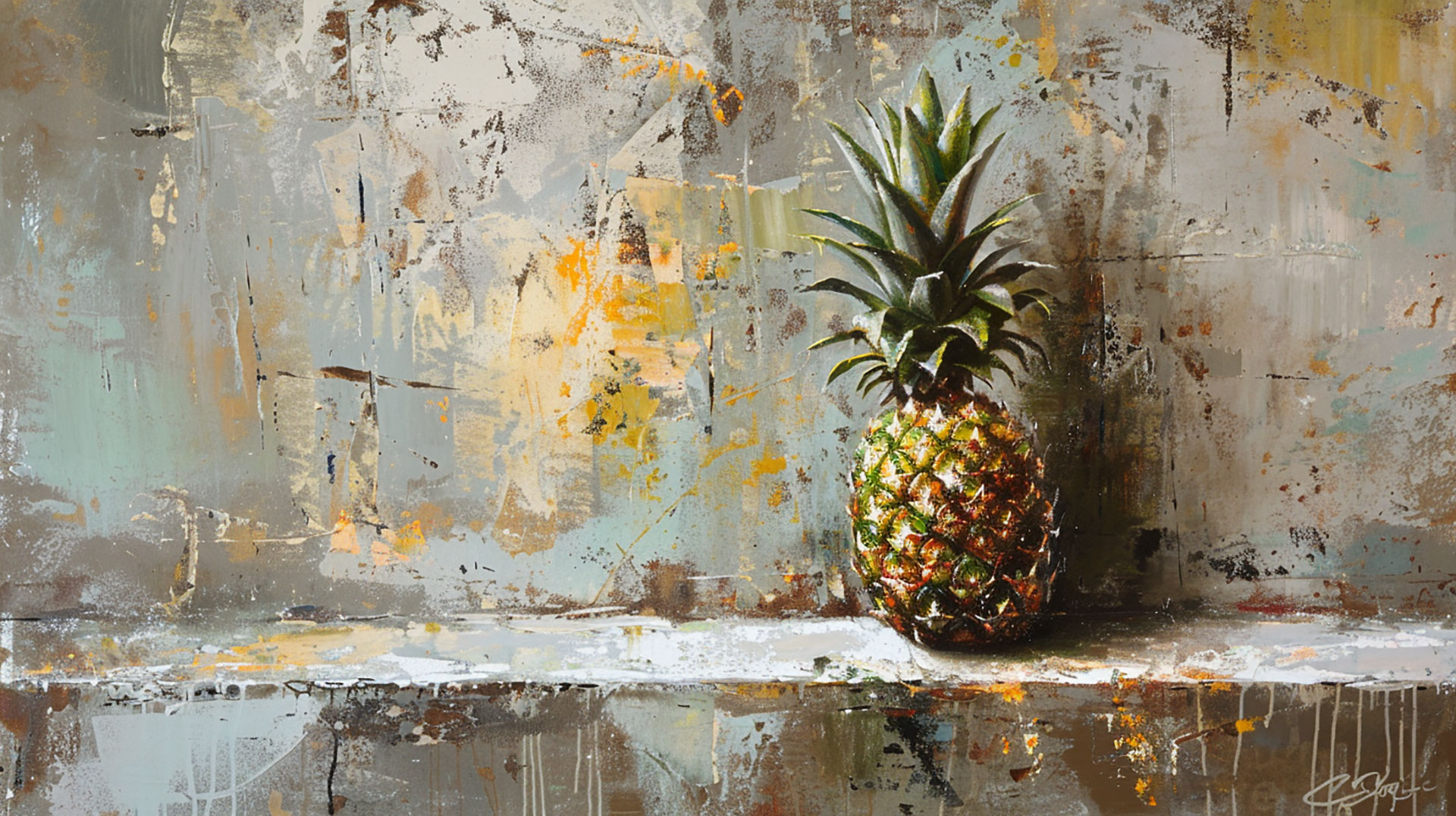 Exquisite Ripe Pineapple Picture for Download