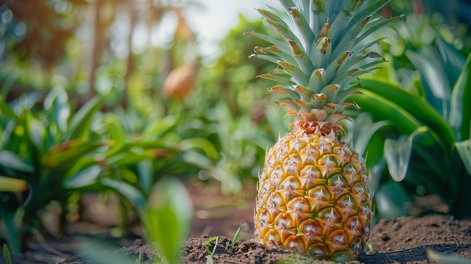 High-Resolution Photo of a Ripe Pineapple in HD Quality