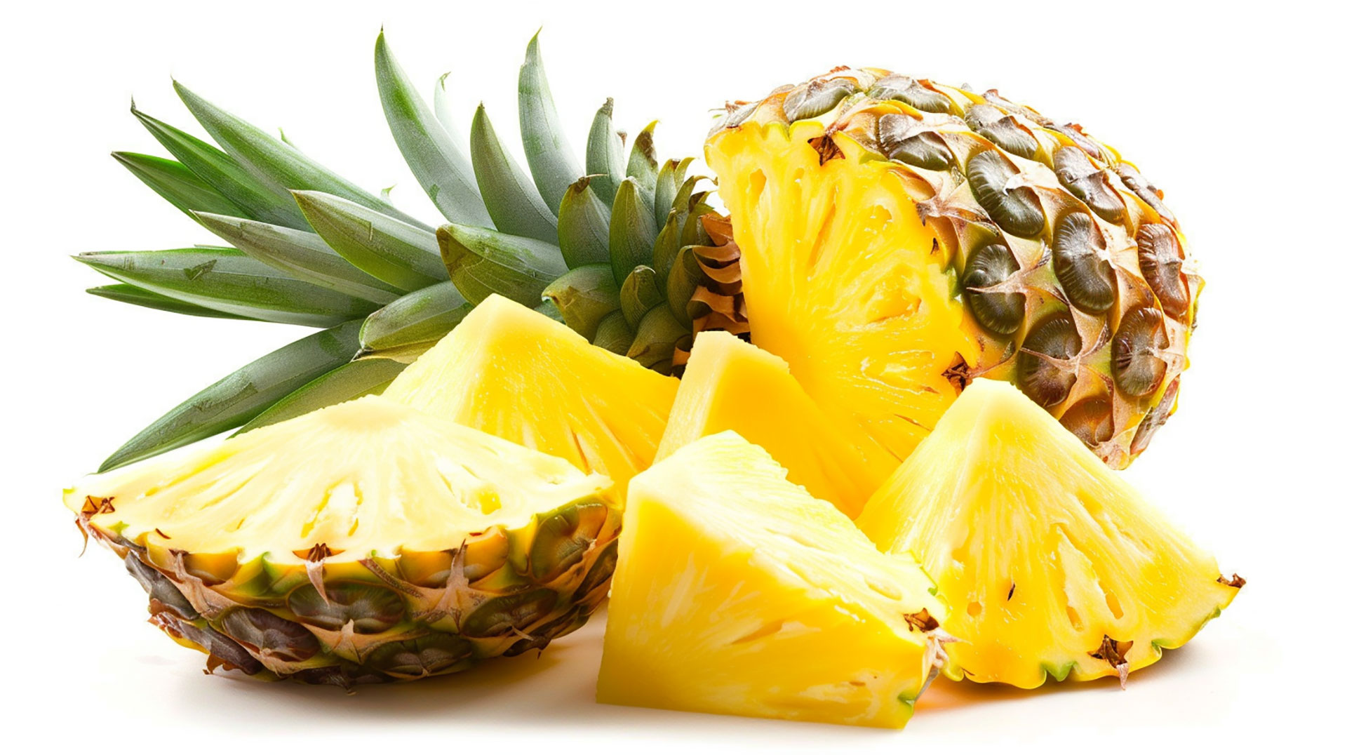 Tropical Pineapple Stock Photo in 8K