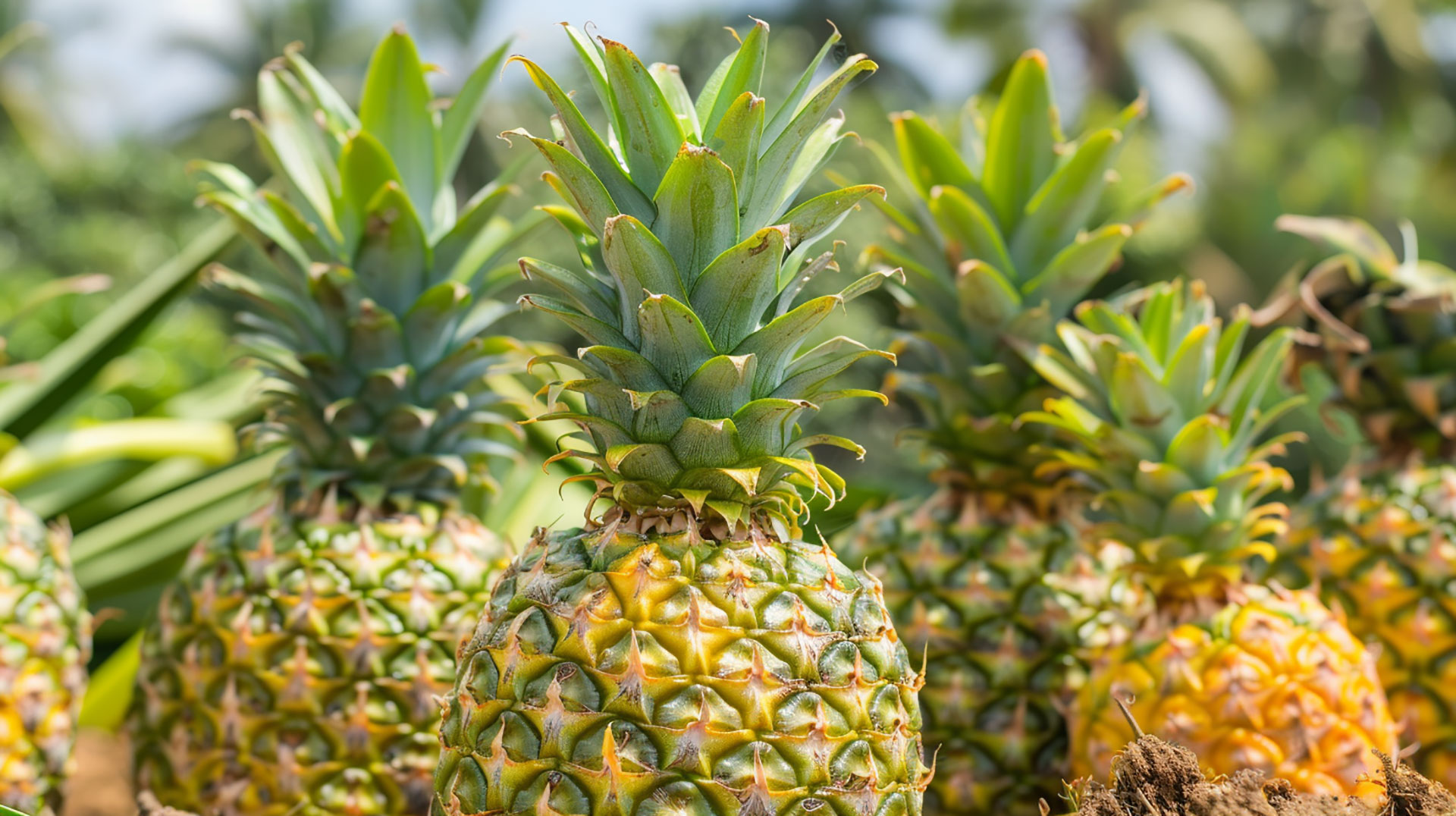 Tropical Pineapple Free Wallpaper Download