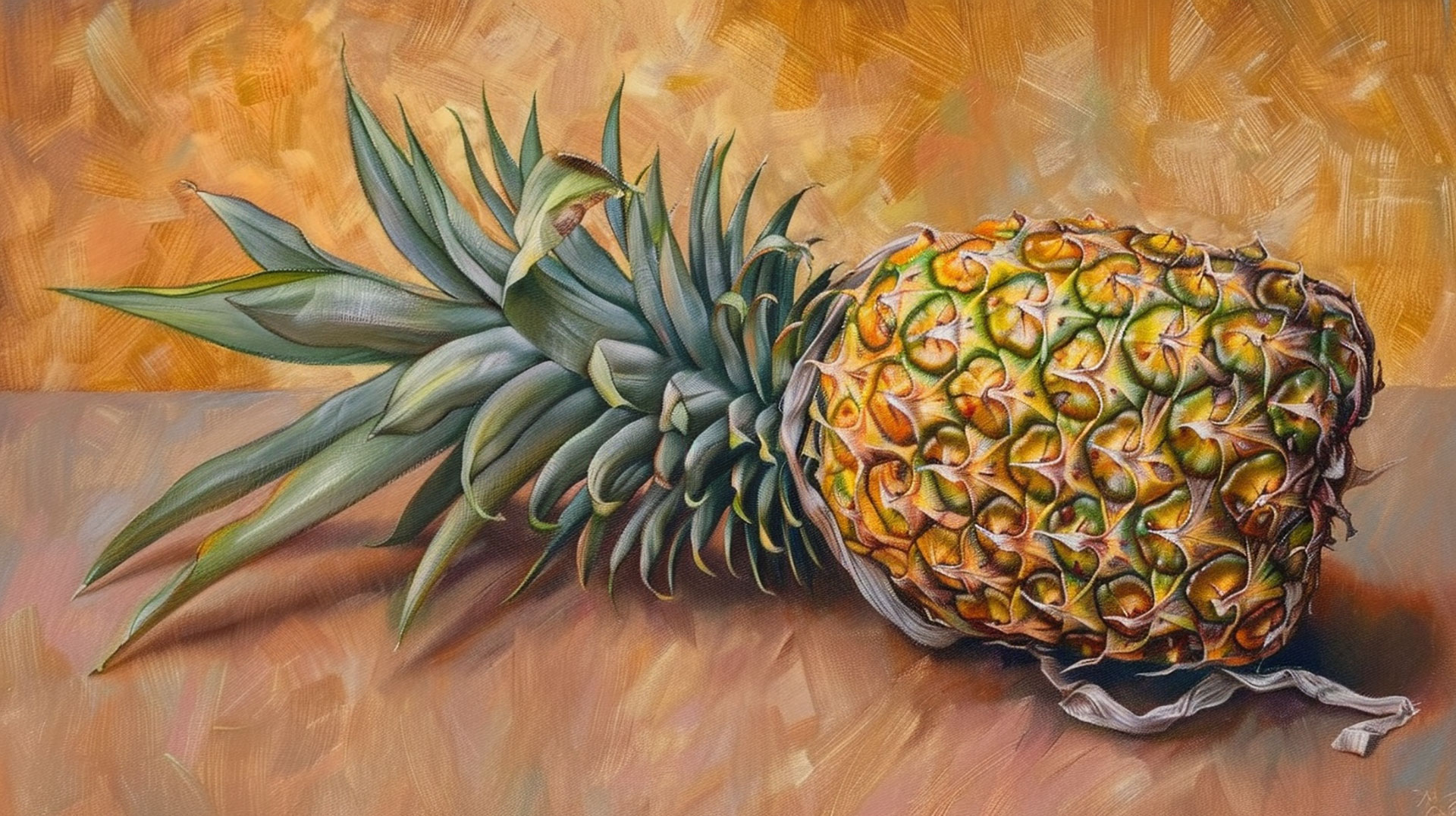 Ripe Pineapple Picture for Desktop Wallpaper