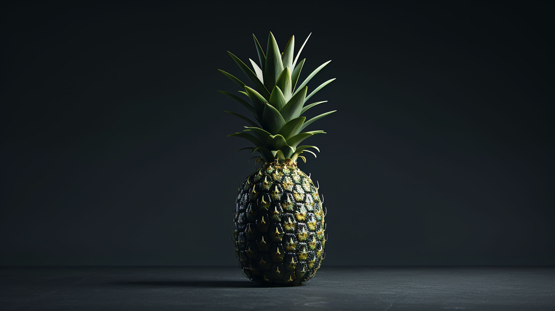 Vibrant and Fresh Pineapple Photo in High Definition - Perfect for Desktop Wallpaper