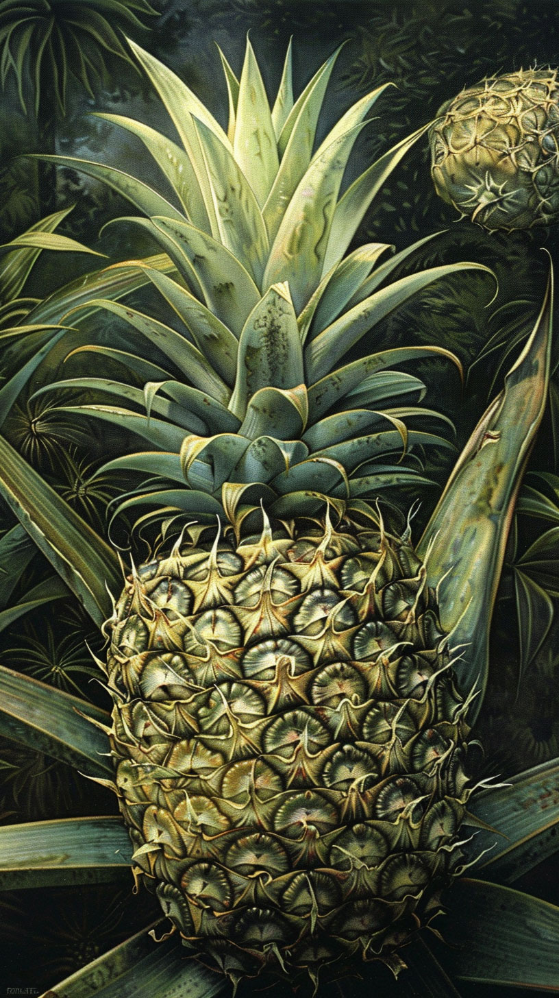 Refresh Your Smartphone with a Ripe Pineapple Wallpaper - Ideal for Pixel Phones