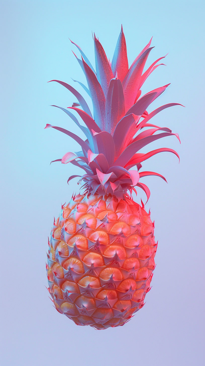 Fresh Pineapple Photo for Android Devices - Free HD Mobile Wallpaper