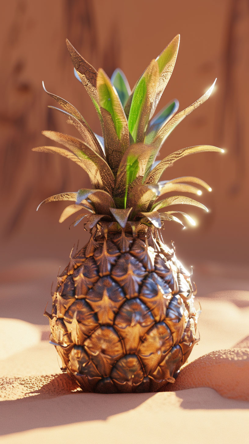 Refresh Your Mobile with a Ripe Pineapple Wallpaper - Perfect for Pixel Phones