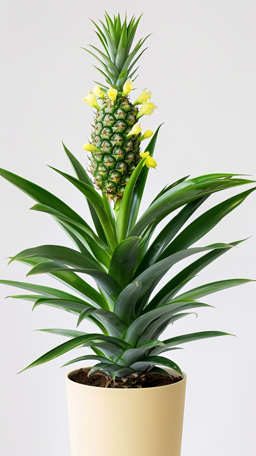 Free Ultra HD Picture of Pineapple Plant for Android Phones