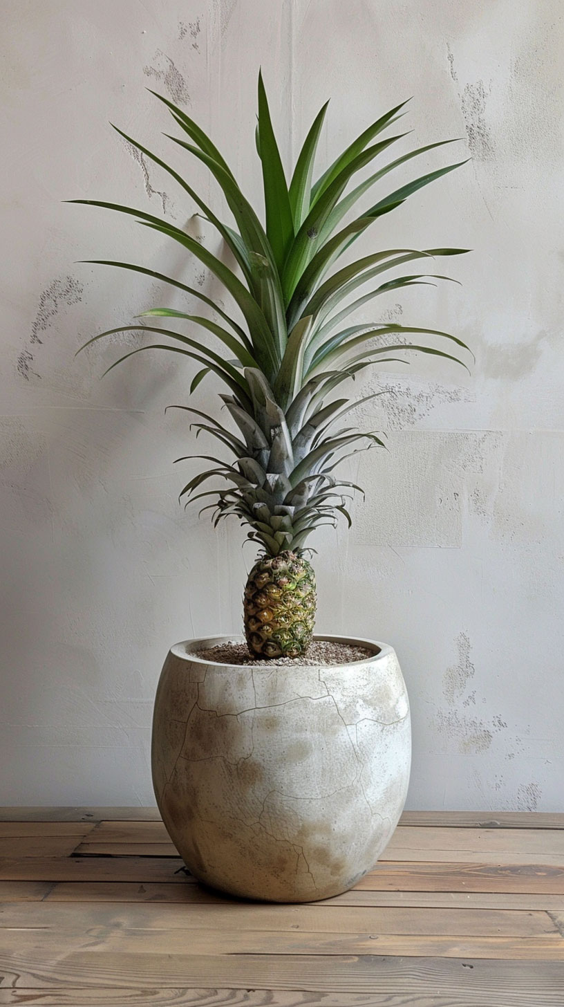 Free Ultra HD Picture of Pineapple Plant for Mobile Phones