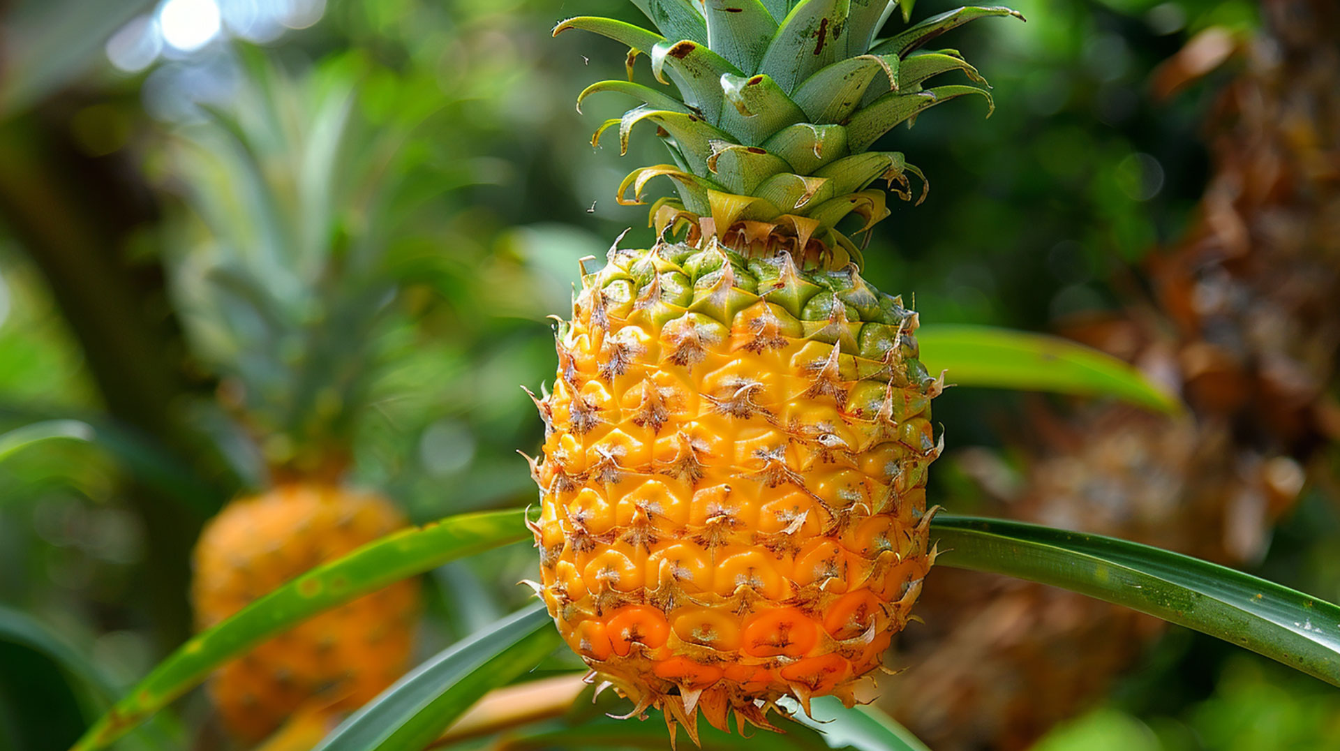 High-Resolution Picture of Pineapple Plant for Desktop Download