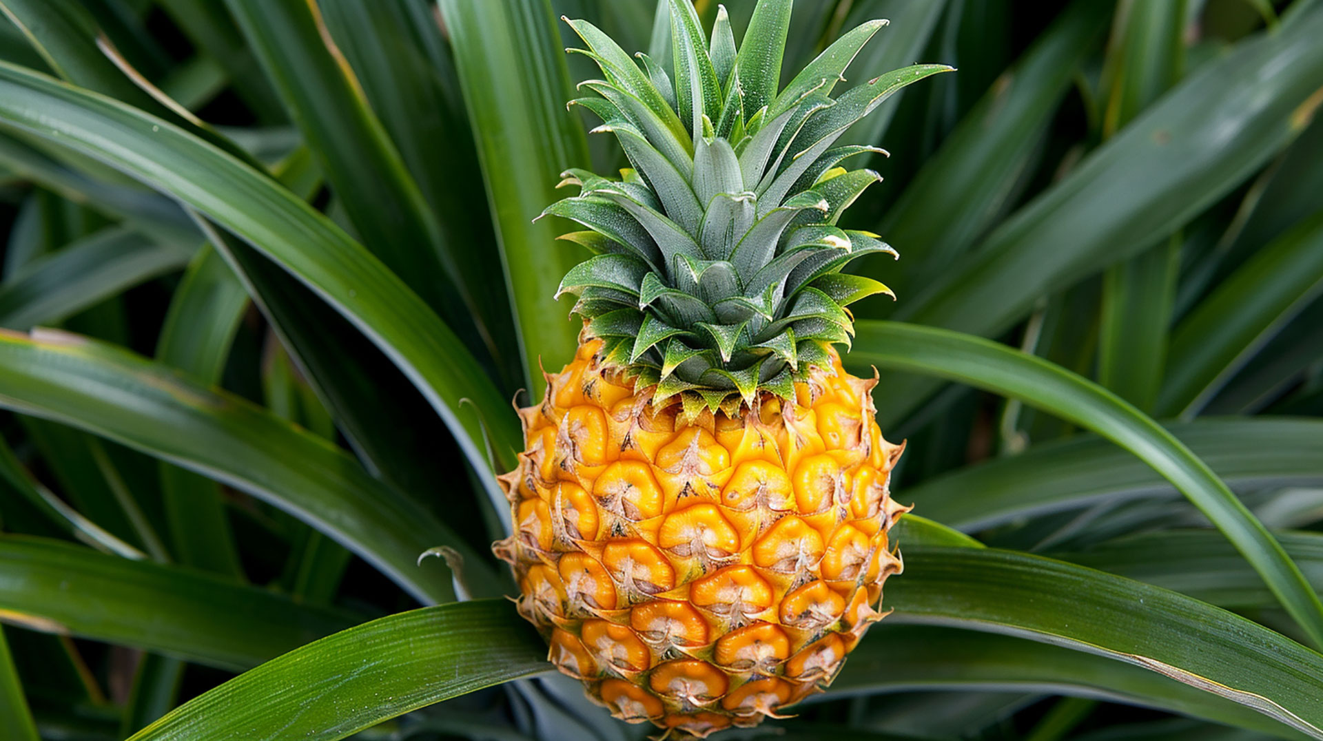 Free Ultra HD Pineapple Plant Digital Background