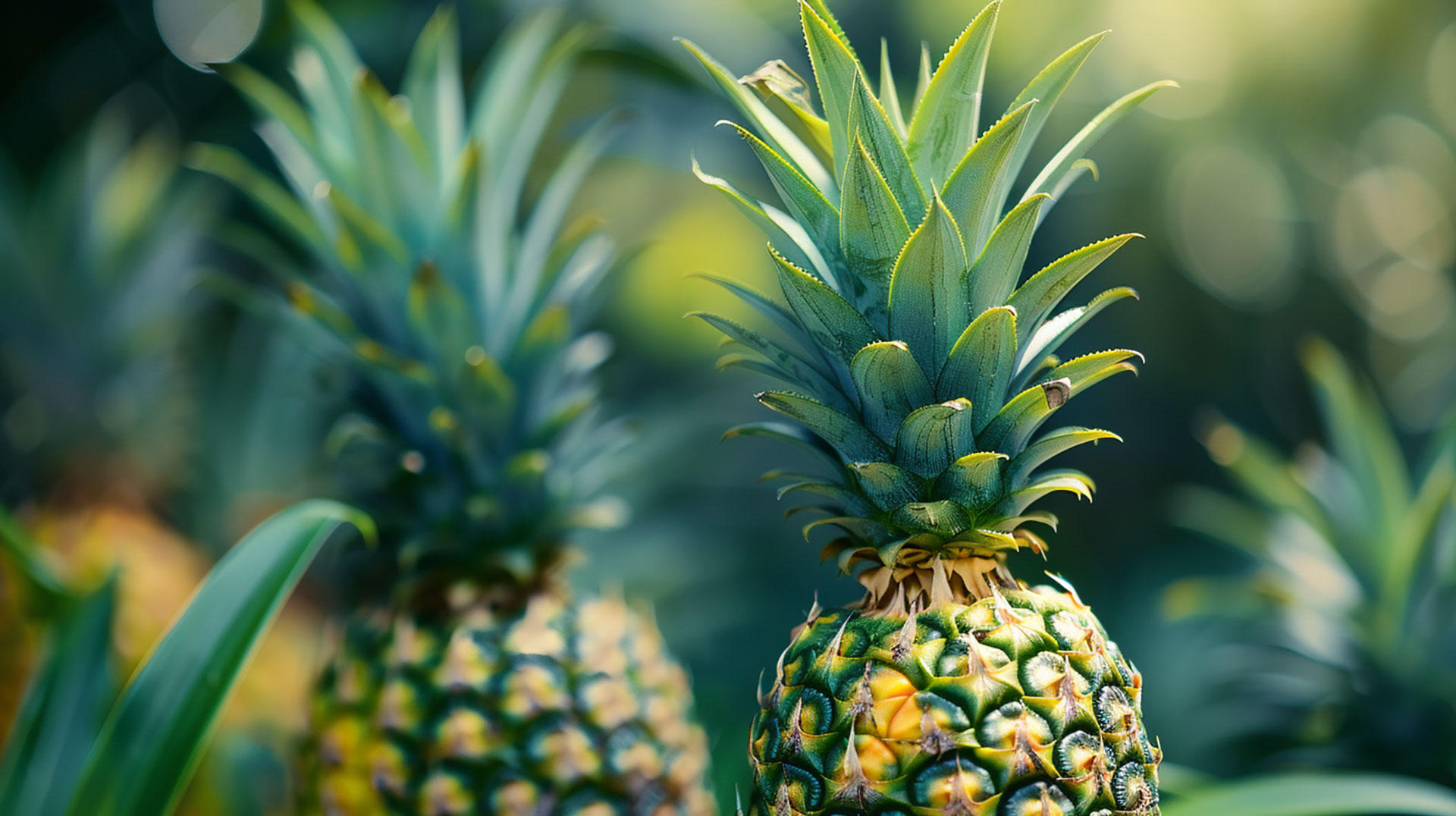 Free Pineapple Plant Pictures for Desktop Wallpaper