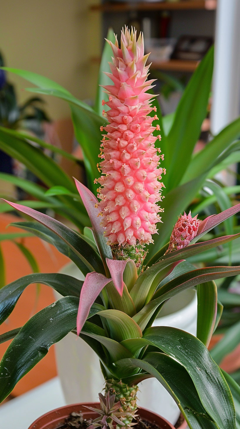 Stunning HD Picture of Pineapple Plant for Mobile Backgrounds