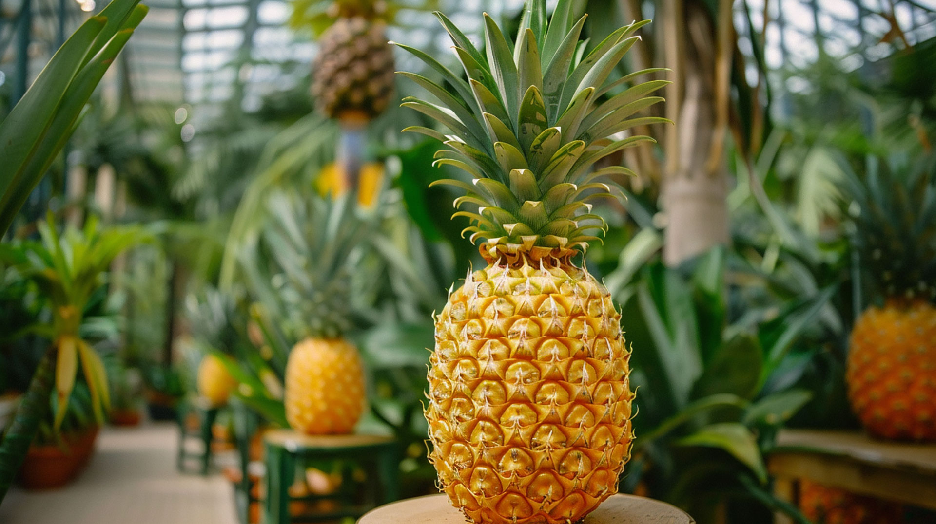 Stunning Pineapple Plant Picture in 4K Quality