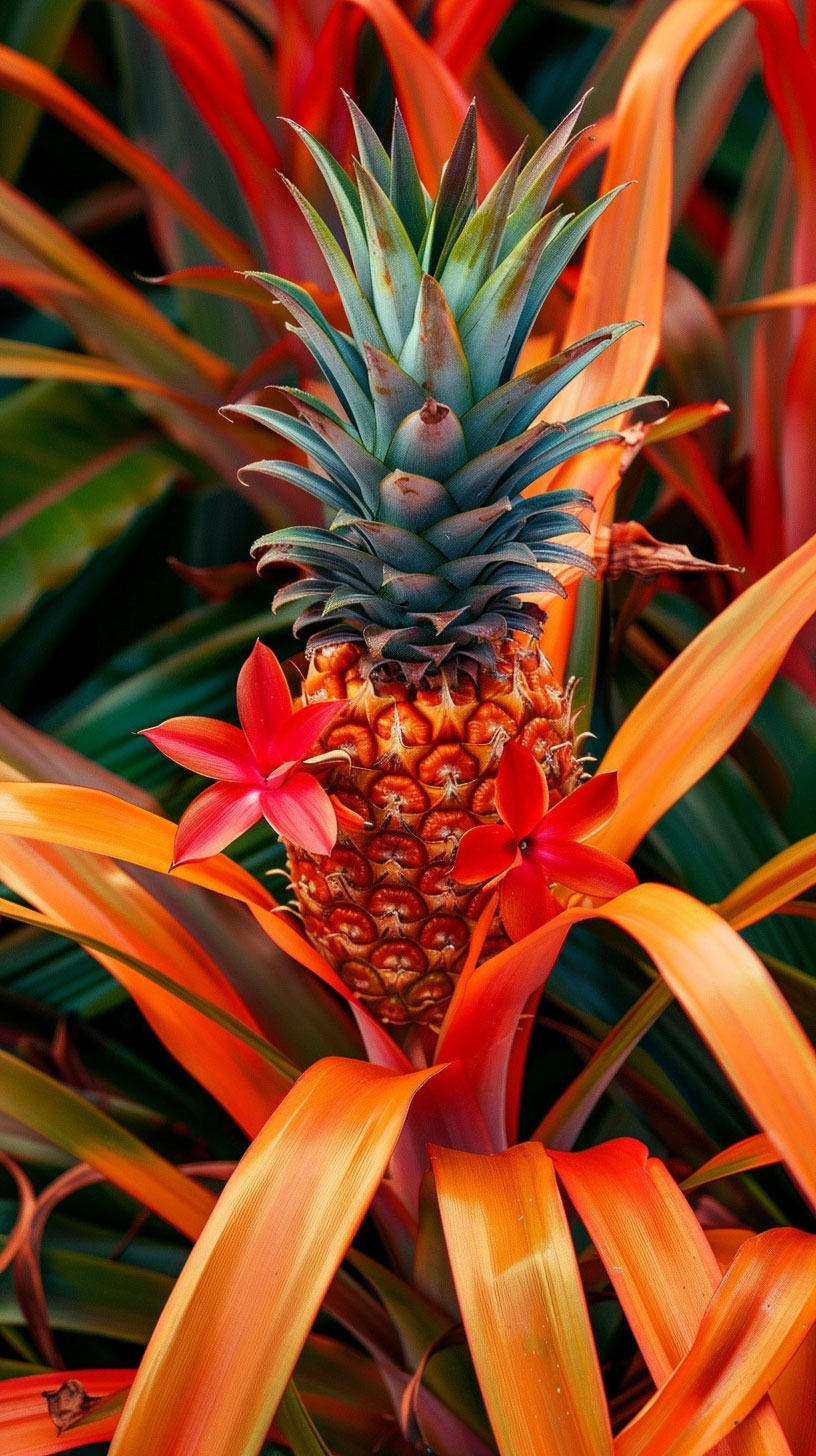 Gorgeous Picture of Pineapple Plant for Sony Xperia Screens