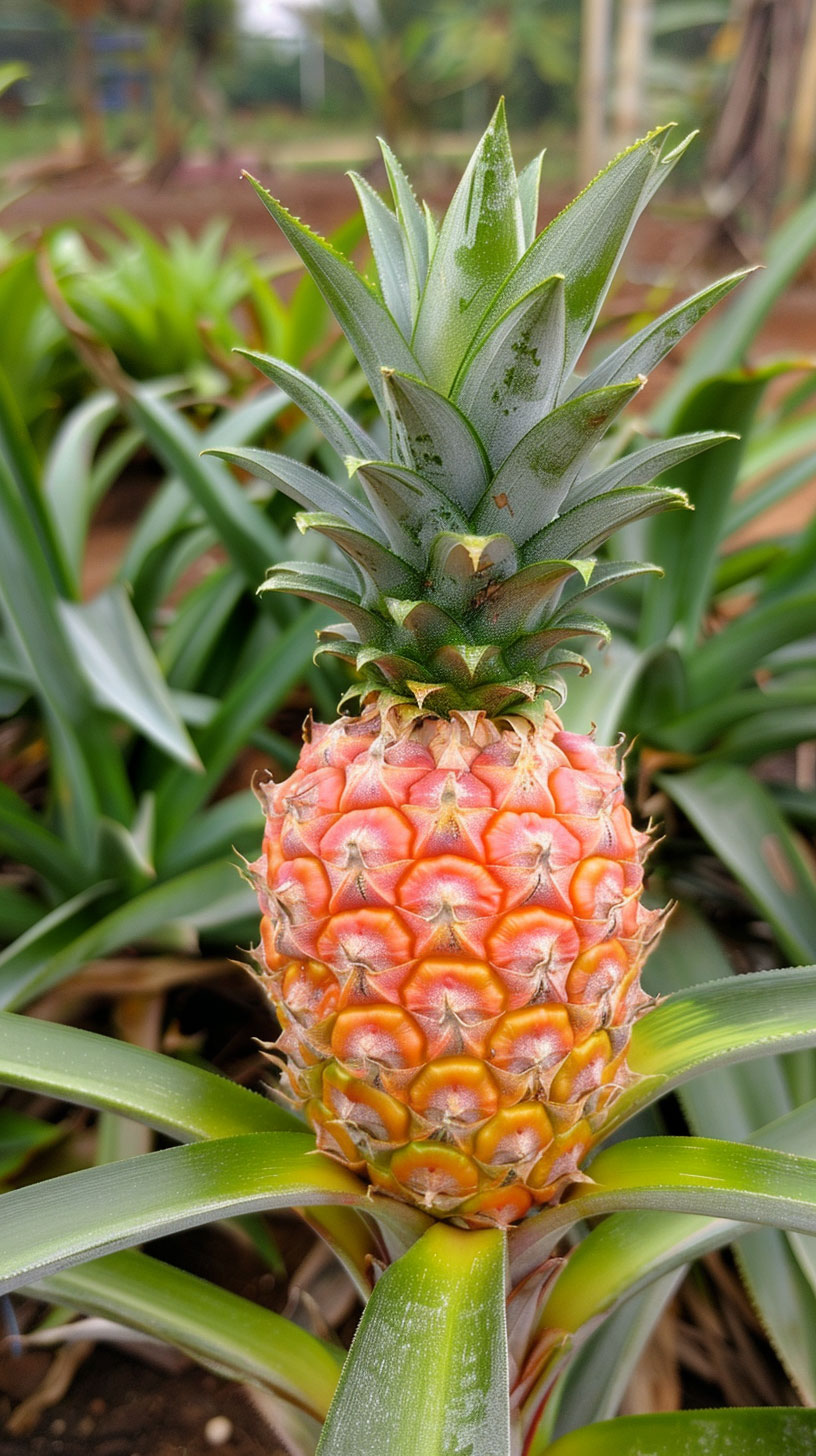 Free Downloadable Picture of Pineapple Plant for Mobile Backgrounds