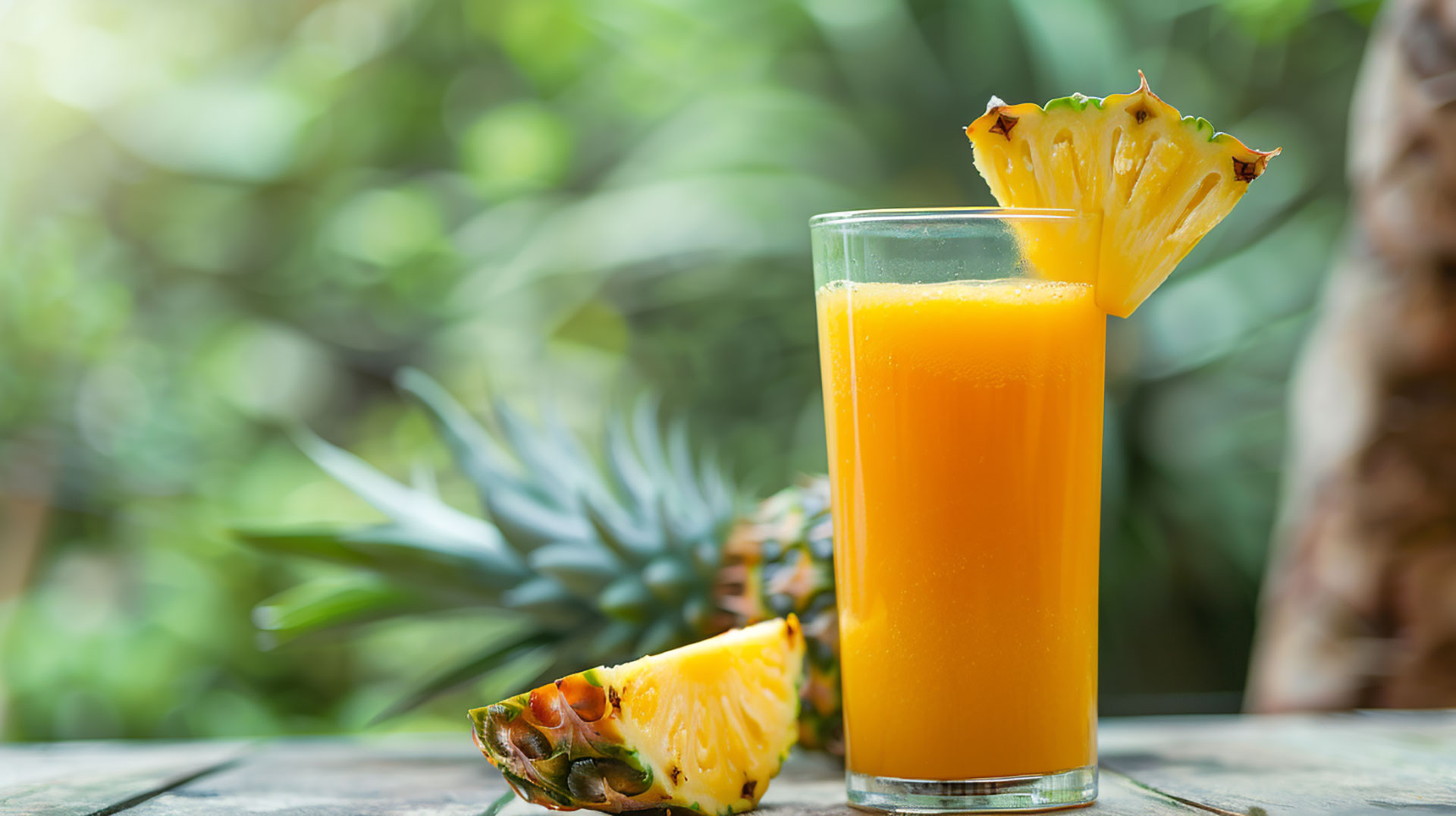 High-Resolution Pineapple Juice Images for Desktop Wallpapers