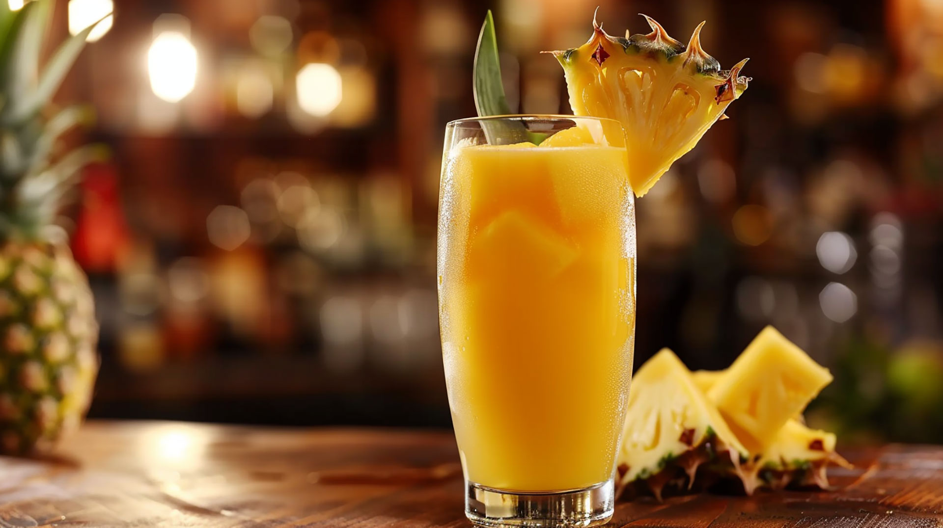 Beautiful Pineapple Juice Images for Restaurant Menus and Flyers