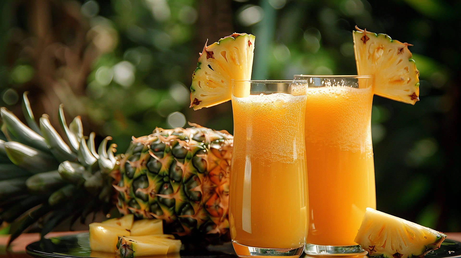 Pineapple Juice Stock Photos for Digital Use