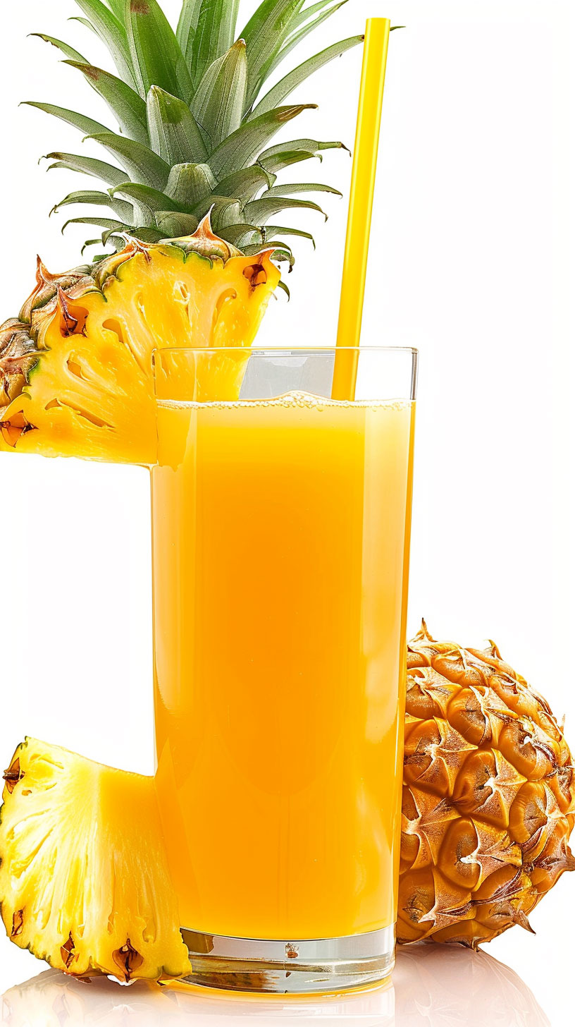 Fresh Pineapple Juice Images for Mobile Screen Backgrounds