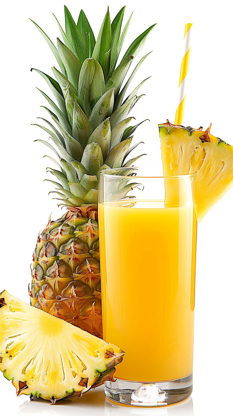 Beautiful Pineapple Juice Images for Mobile Wallpaper Apps