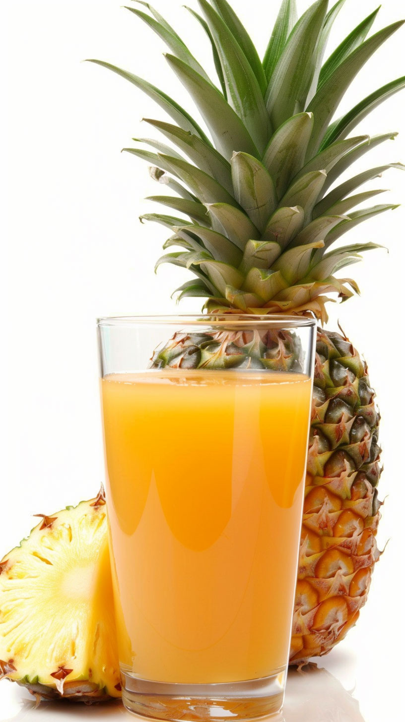 Gorgeous Pineapple Juice Pictures for Mobile Advertising Campaigns