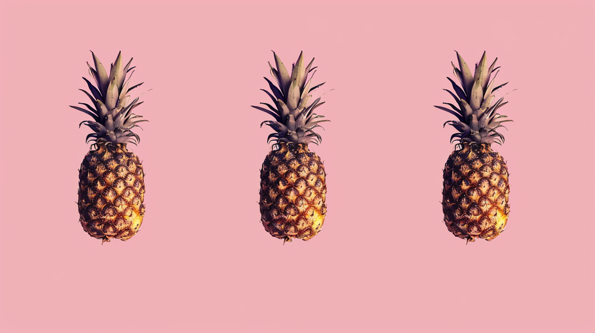 Fresh Aesthetic Pineapple HD Background for Your Desktop