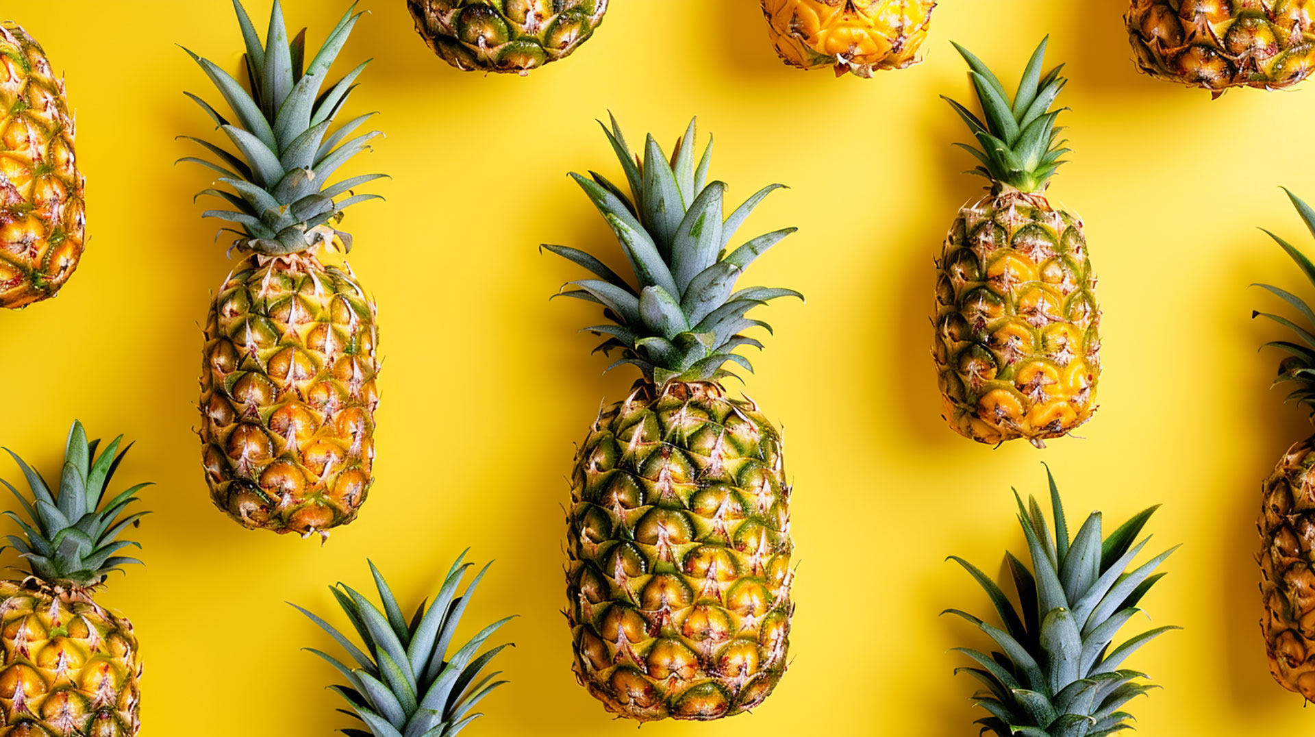 Tropical Aesthetic Pineapple Theme for Desktops