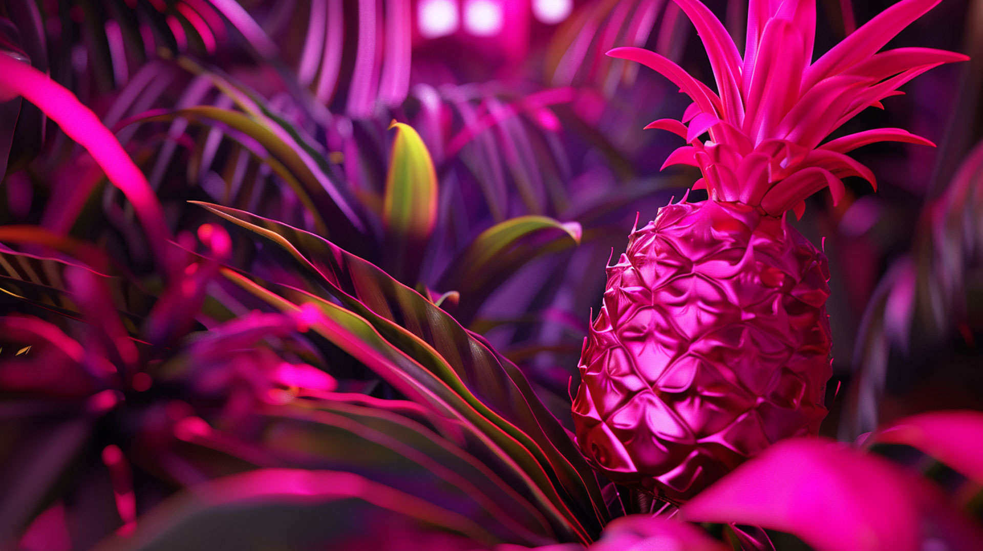 Fresh Pineapple Wallpaper in 1920x1080 Resolution