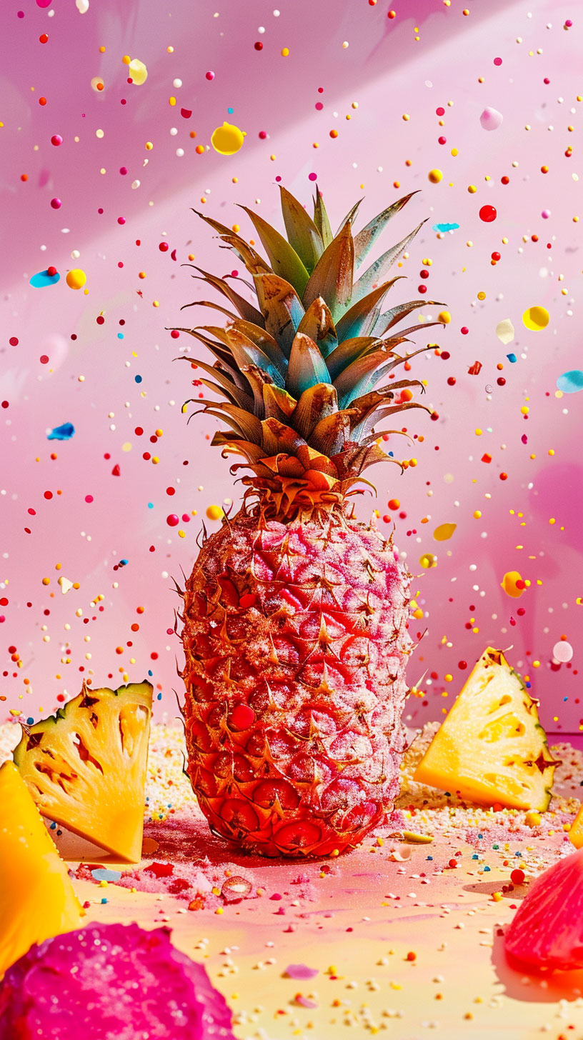 Pineapple Wallpaper: High-Quality Options for iPhone and Android