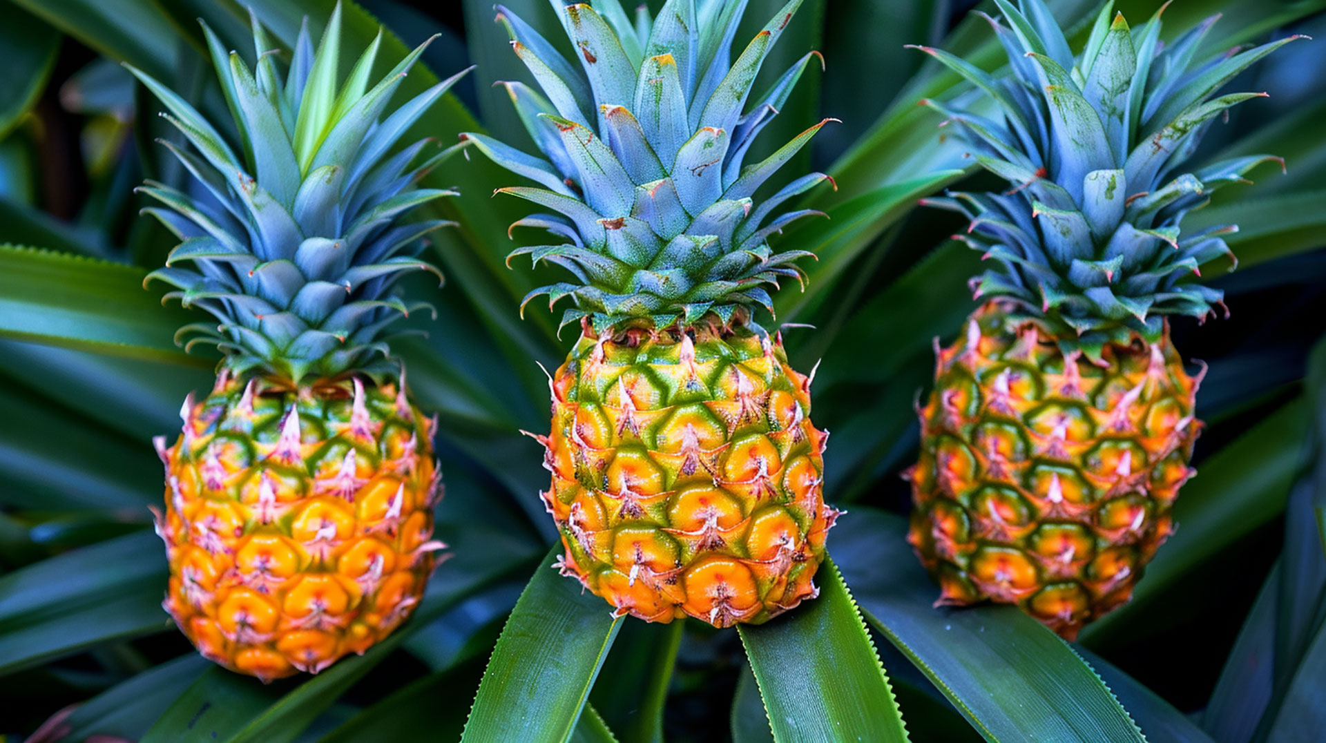 Captivating Pineapple Bush Pictures: Free to Use in Your Projects