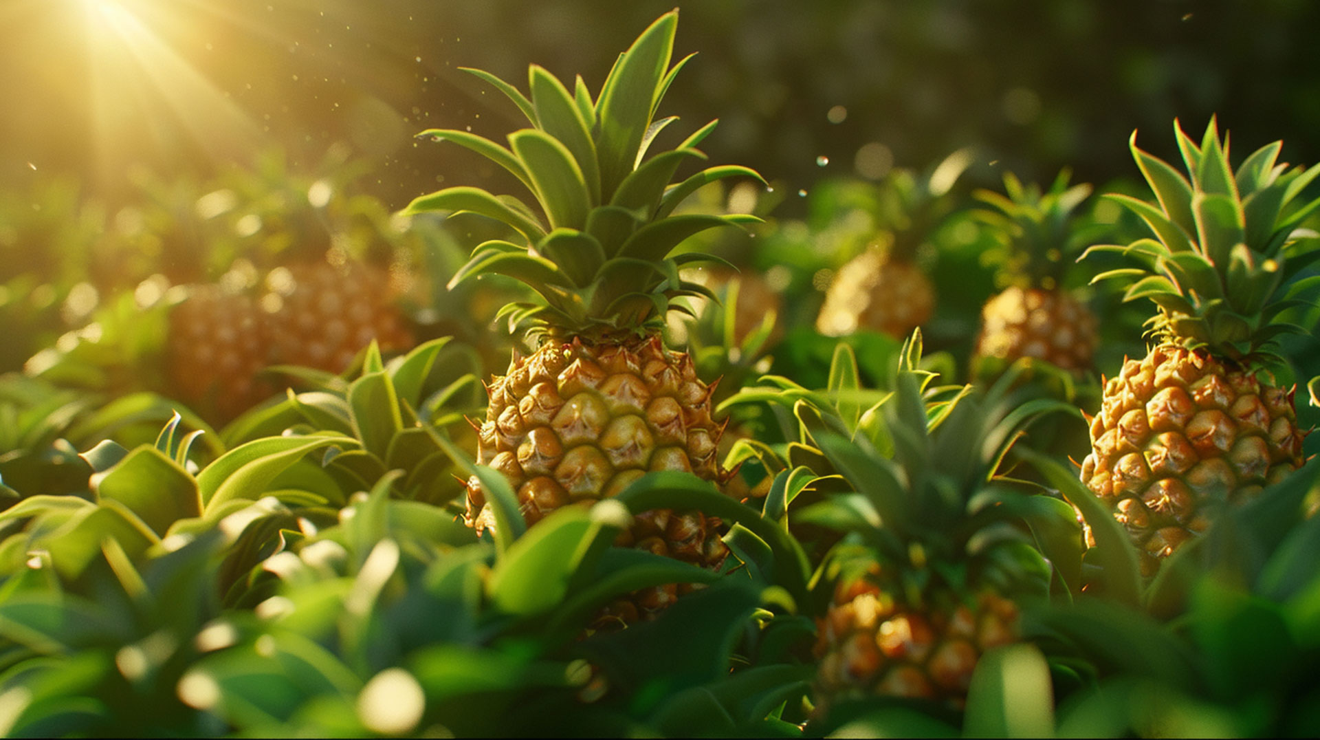 Stunning Pineapple Bush HD Wallpaper for Modern Devices