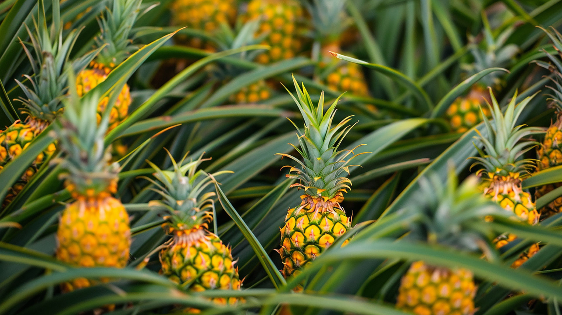 Beautiful Pineapple Bush Images for Creating Engaging Digital Content