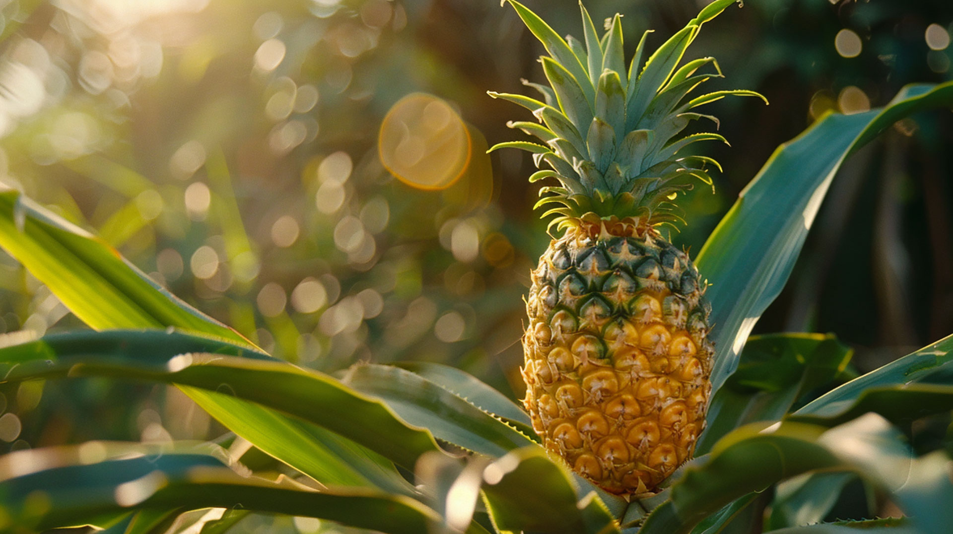 Royalty-Free Pineapple Bush Images: Ideal for Graphic Designers and Artists