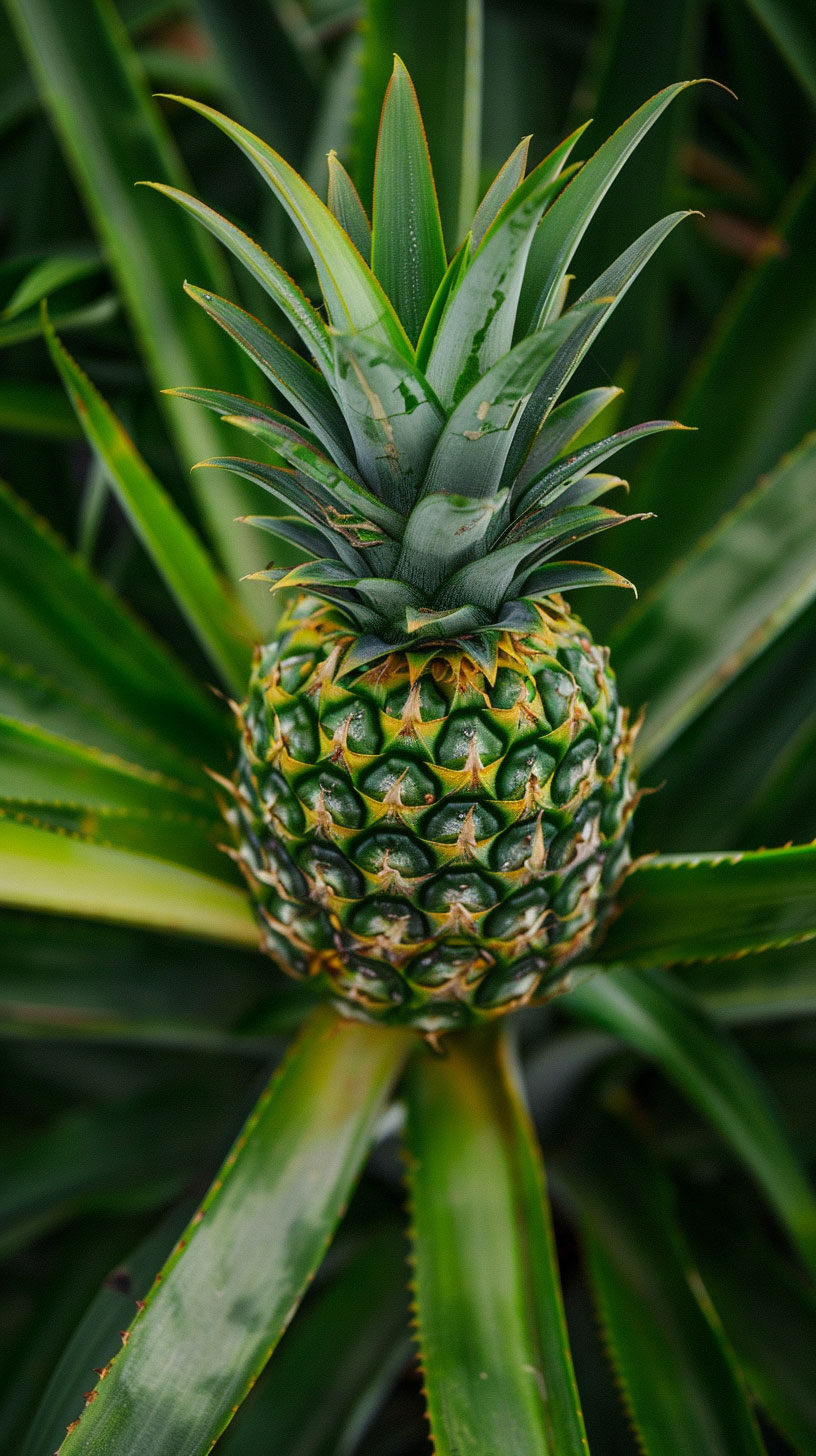 Beautiful Pineapple Bush Images in 1920x1080 Resolution for iPhone, Samsung, and Other Smartphones