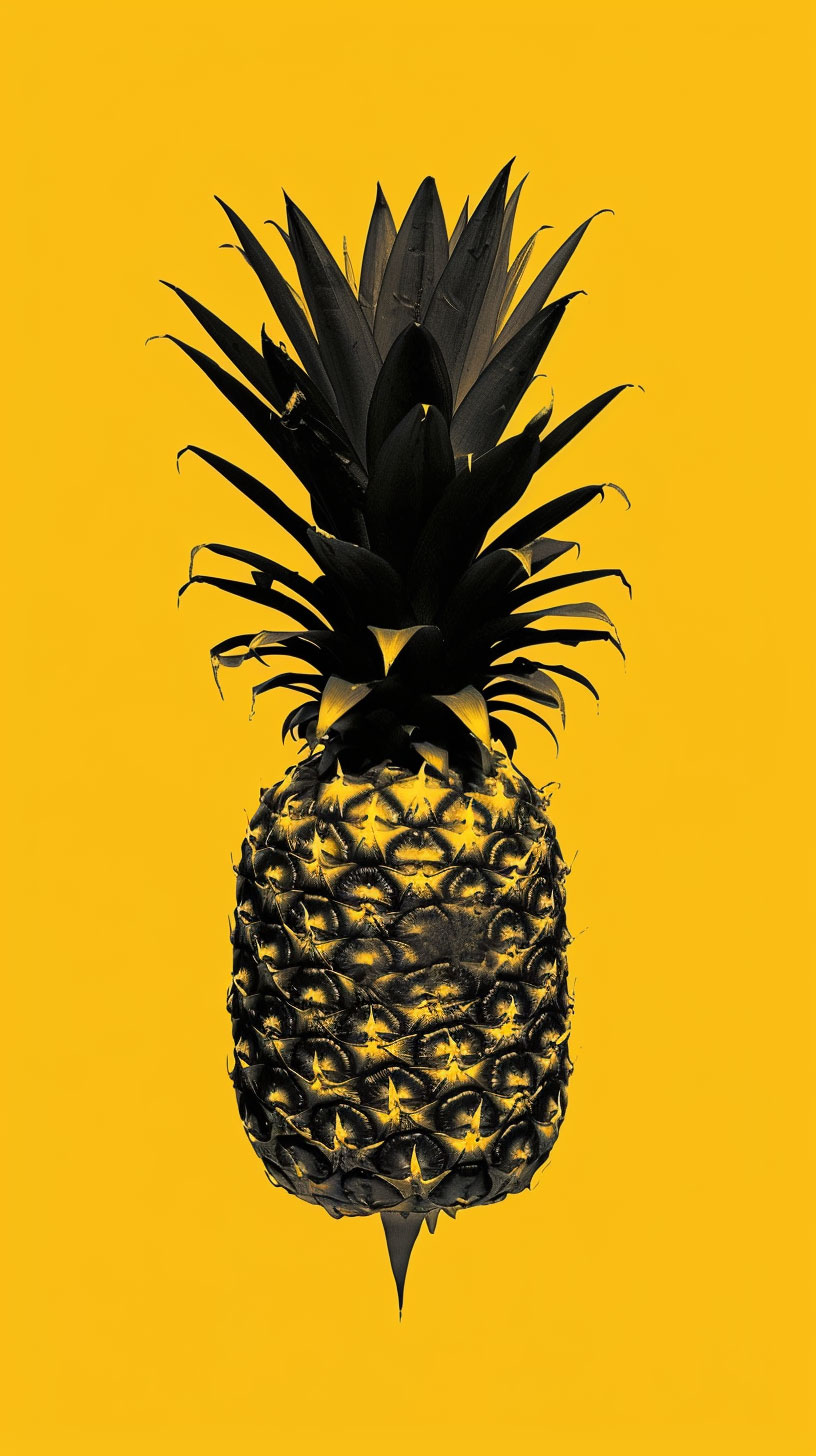 High-Quality Pineapple Bush Photos: Perfect for Social Media and Websites on Mobile Devices