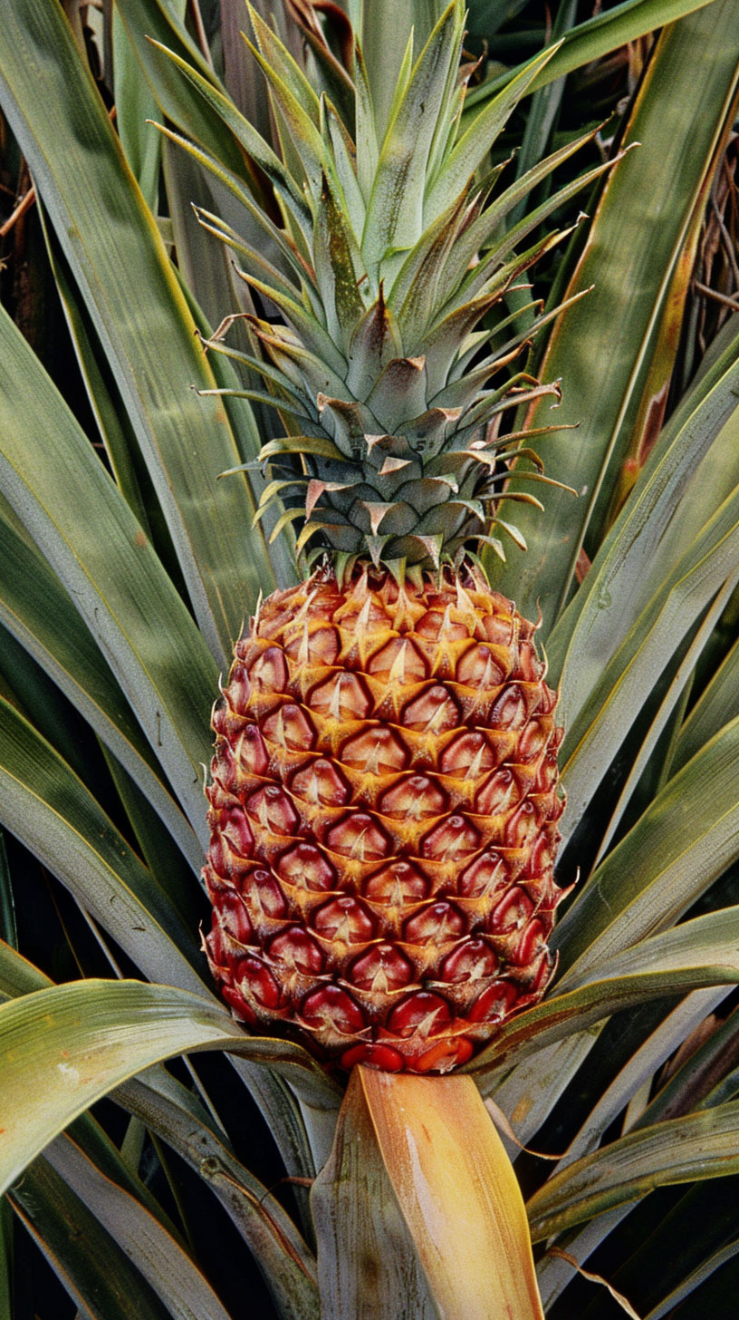 Royalty-Free Pineapple Bush Photos: Enhance Your Creative Projects on Mobile Platforms