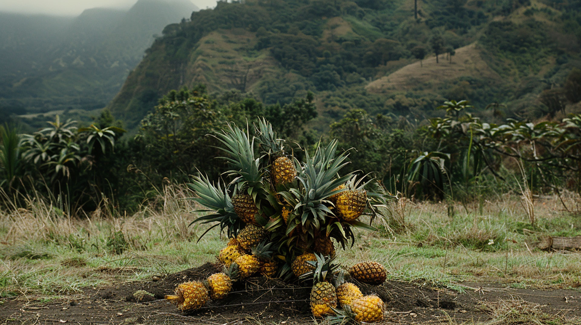 Free HD Pineapple Bush Pictures for Desktop Wallpaper