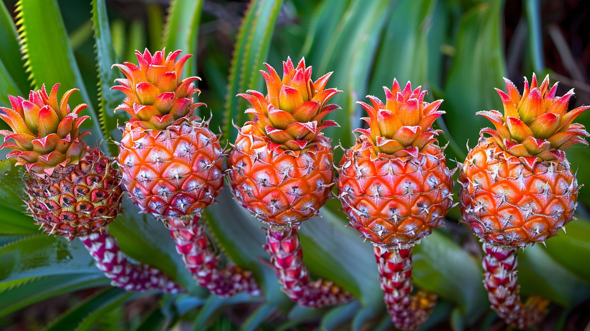 Stunning Pineapple Bush Pics for Desktop Backgrounds